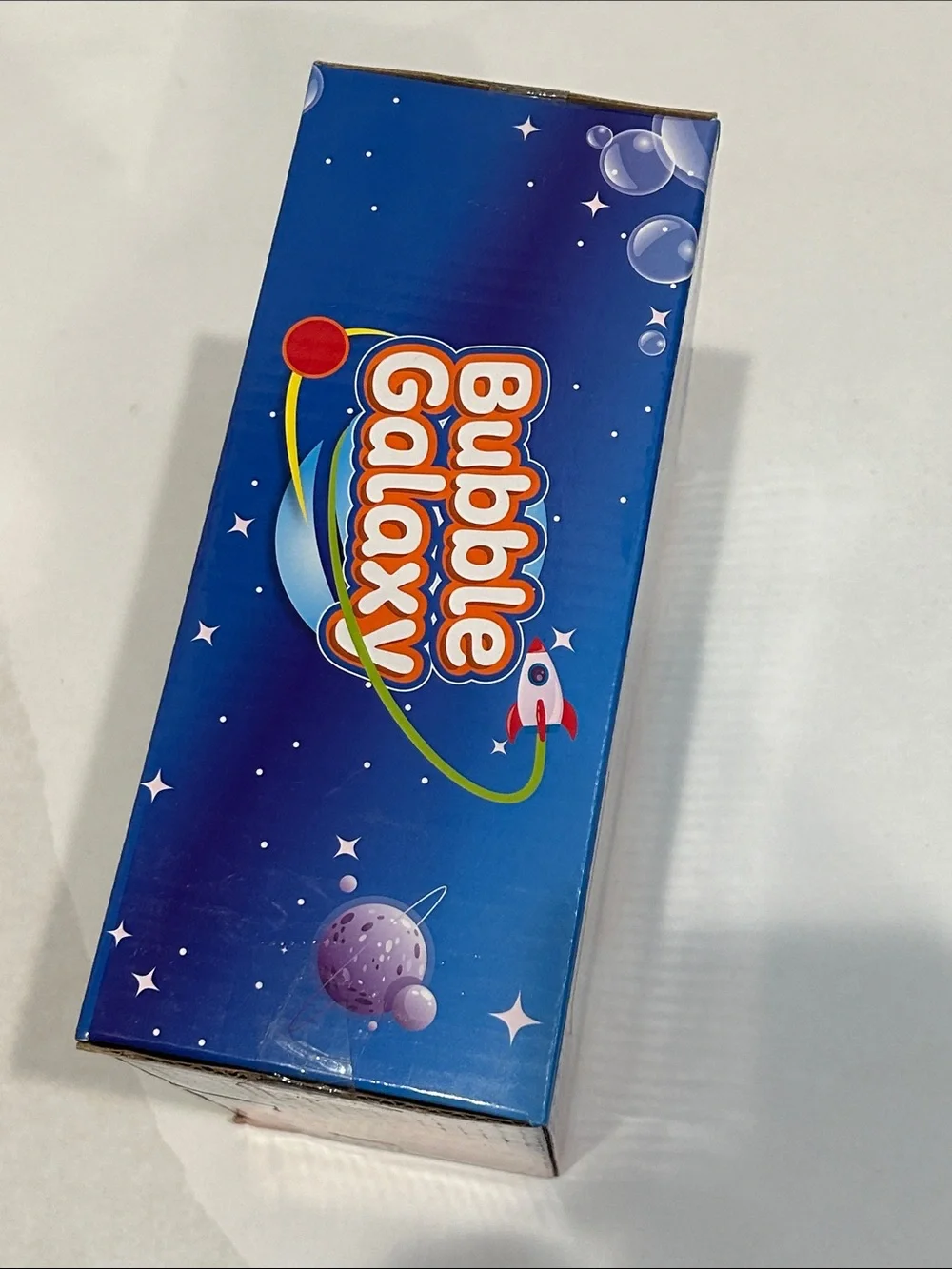 Bubble Galaxy Blaster Gun for Kids - Red and Blue music play toy new in box